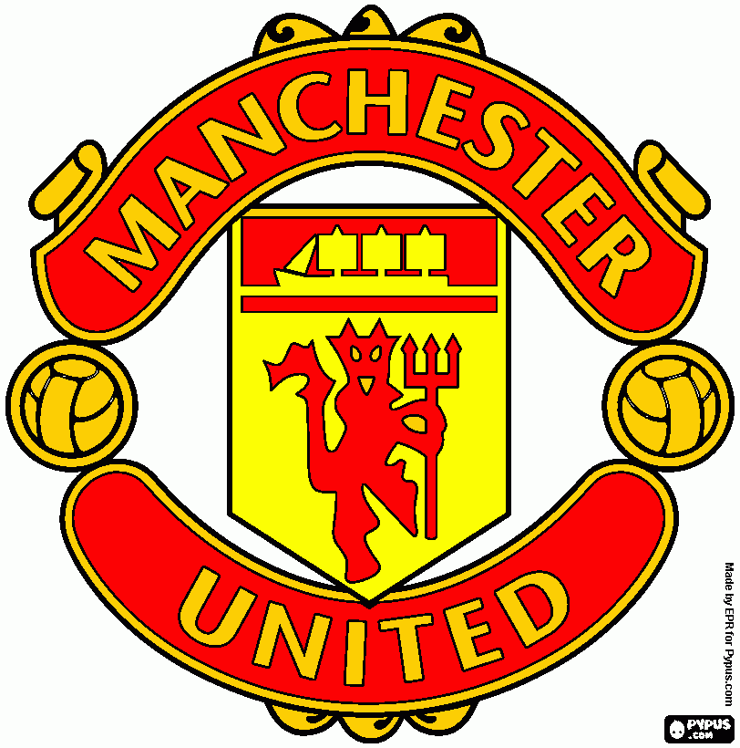 kolorowanka Manchester United <3