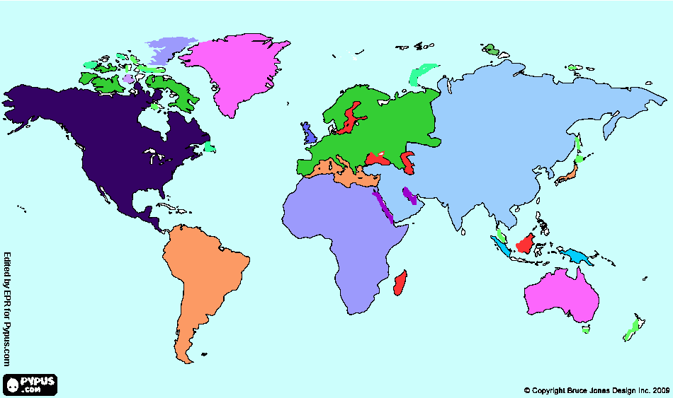 kolorowanka mapa Elena Kopikowska kl 3 a