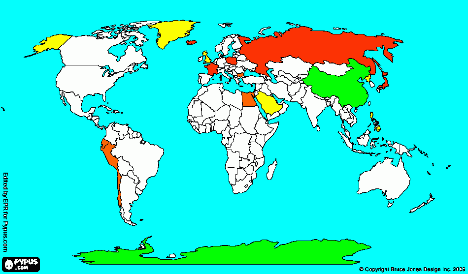 kolorowanka Mapa podróże
