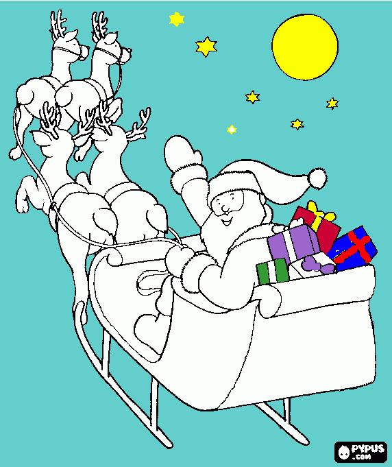 kolorowanka Marry Christmas