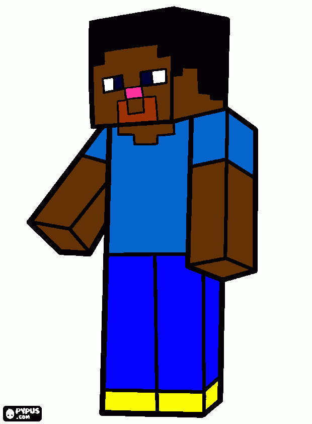 kolorowanka meincraft