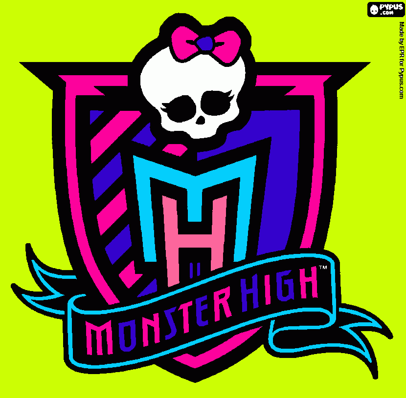 kolorowanka MH MONSTER HIGH
