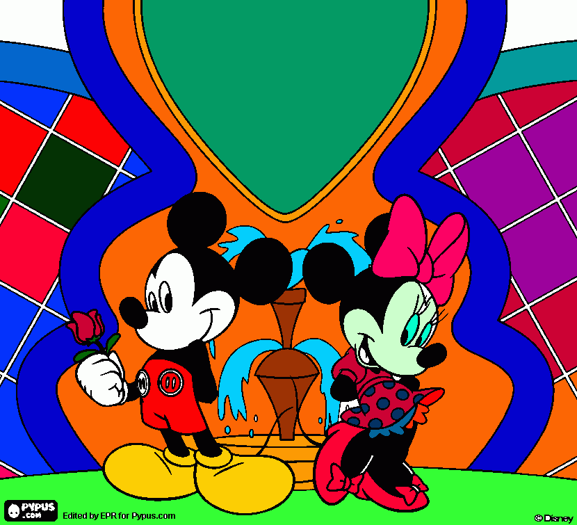 kolorowanka micky