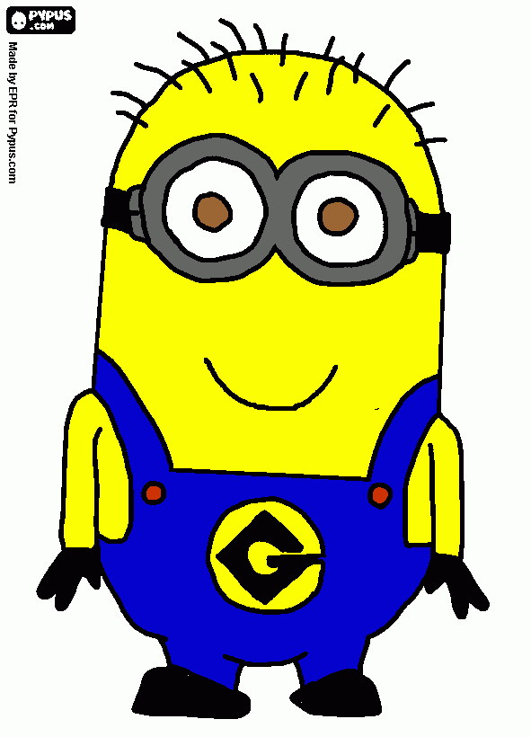 kolorowanka minionki