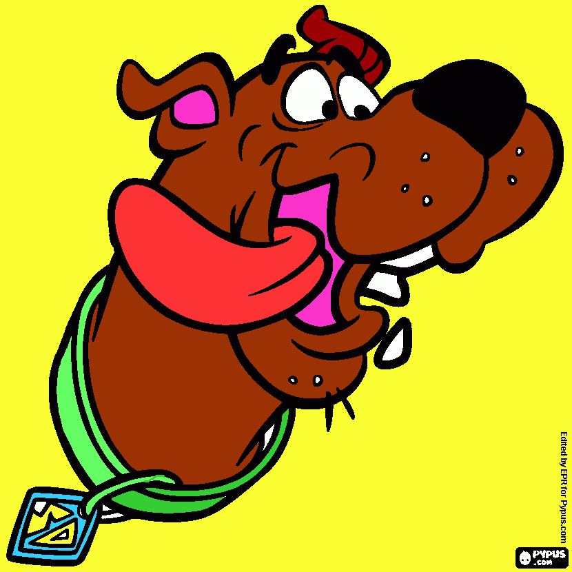 kolorowanka moj scoobi doo