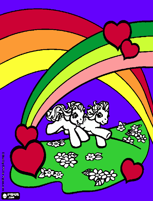 kolorowanka My little pony