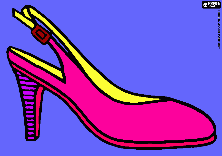kolorowanka najmodniejsze buty na wiosne