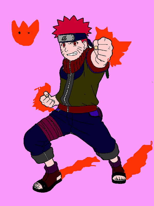 kolorowanka Naruto Uchiha