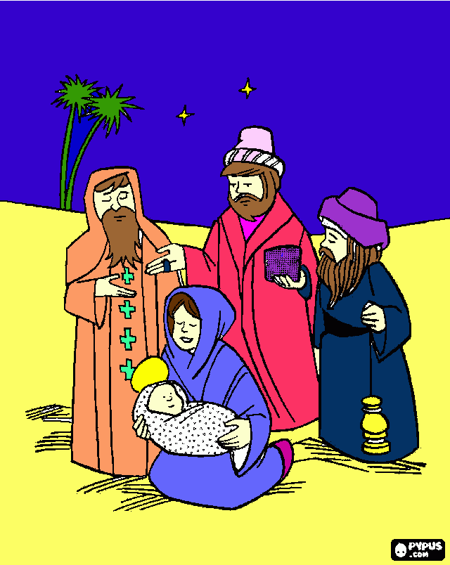 kolorowanka Obrazek religia