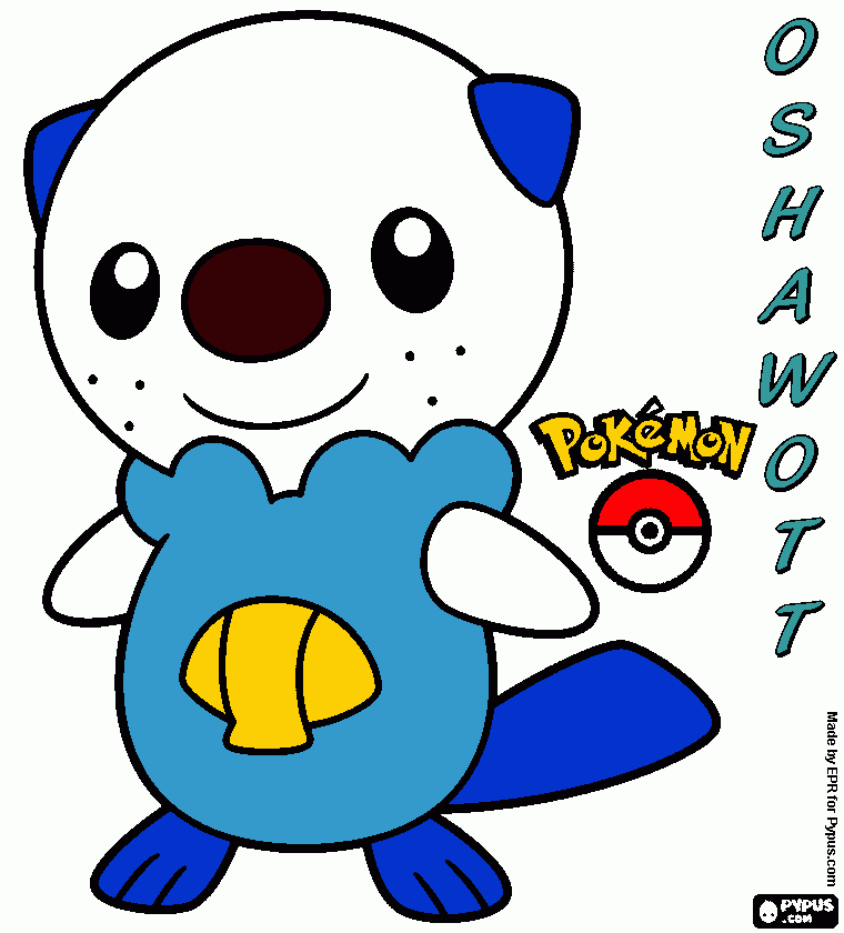 kolorowanka oshawott