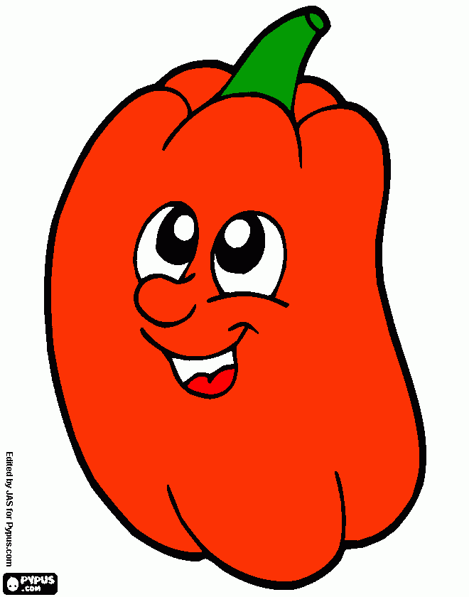 kolorowanka papryka