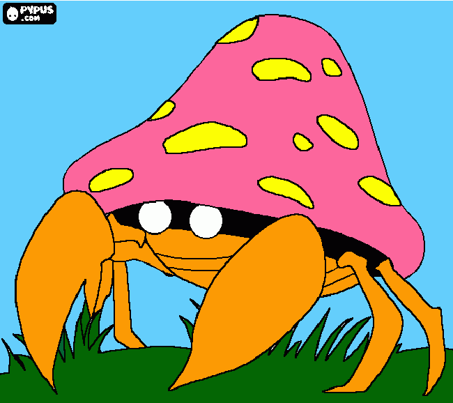 kolorowanka Parasect