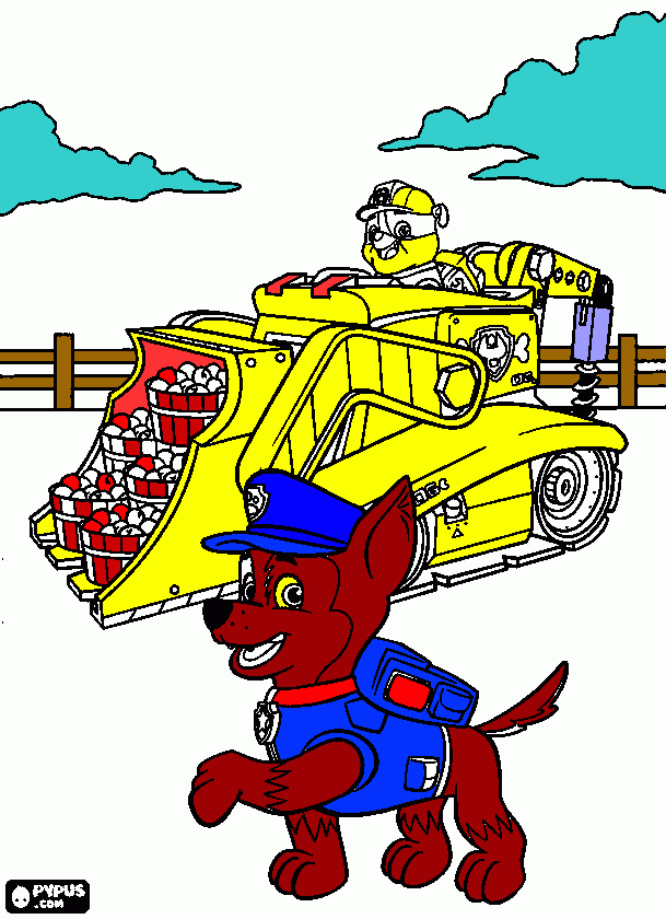 kolorowanka Patrol