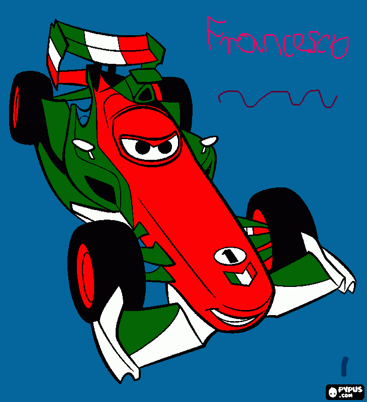 kolorowanka Patrz na Francesco ♥