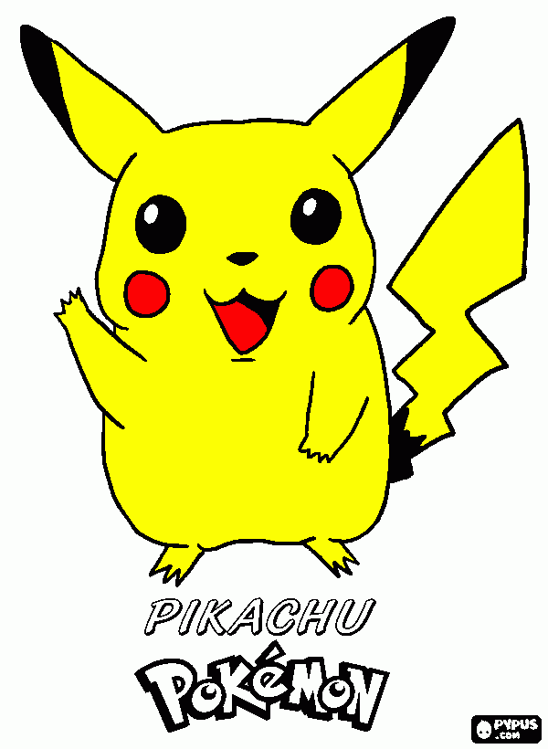 kolorowanka pika pika pika!