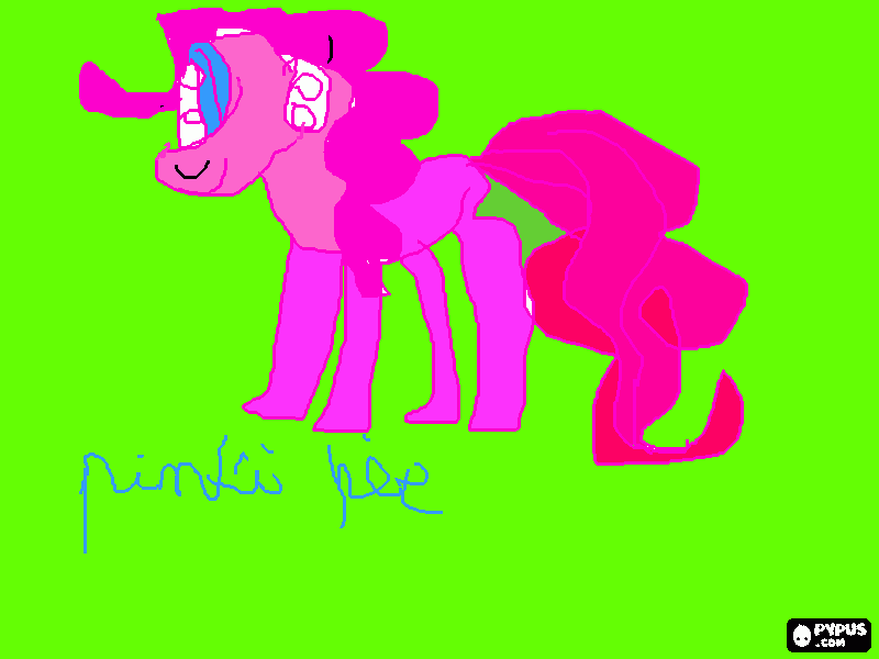 kolorowanka pinki pie