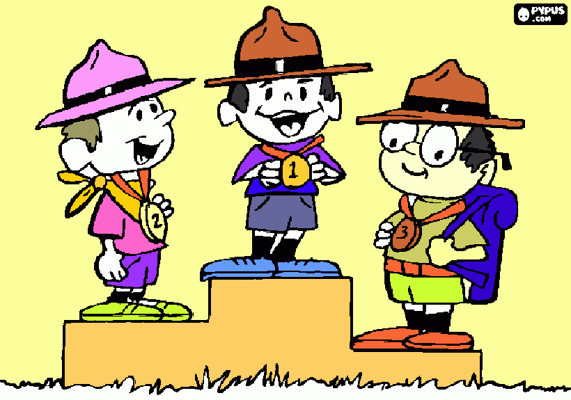 kolorowanka Podium