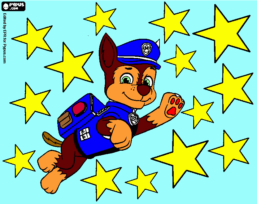 kolorowanka Psipatrol