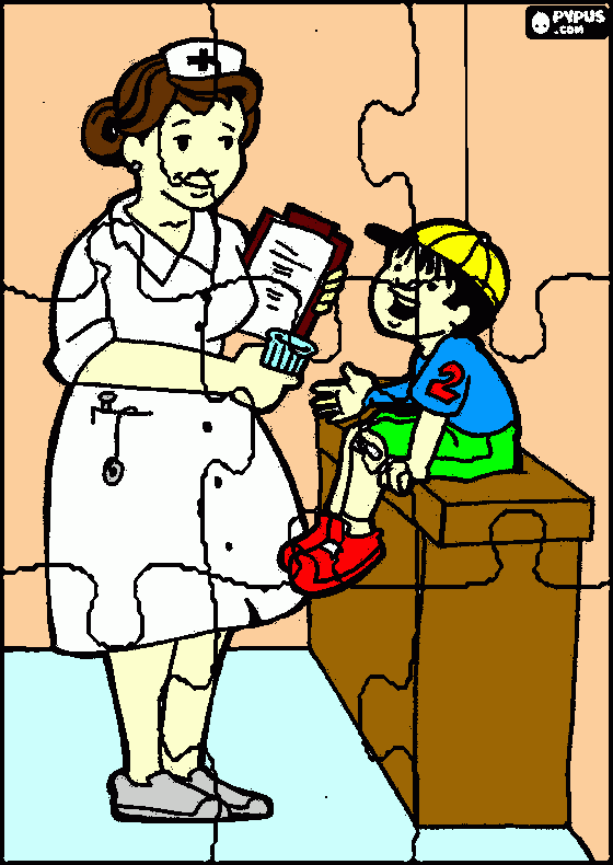 kolorowanka Puzzle