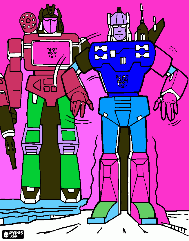 kolorowanka Roboty 333