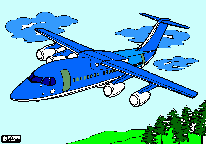 kolorowanka samolot  kacpra