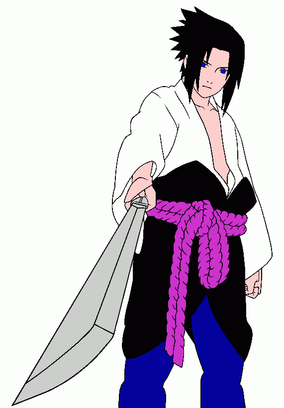 kolorowanka Sasuke
