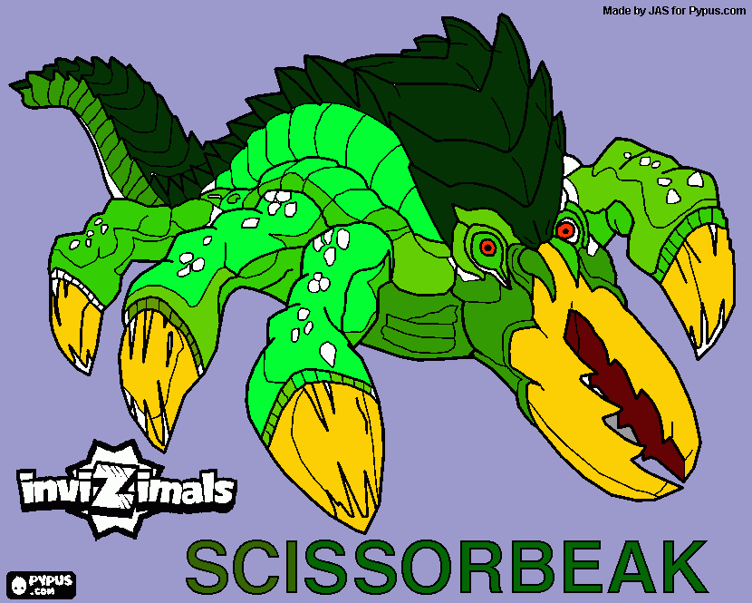 kolorowanka SCISSORBEAK