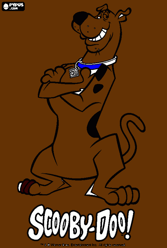 kolorowanka Scoby doo