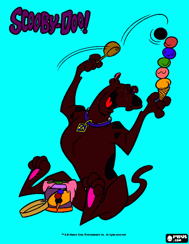 kolorowanka scoob