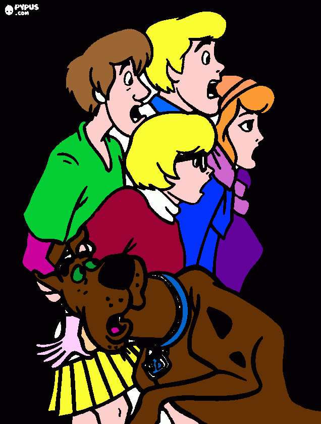 kolorowanka scooby deo