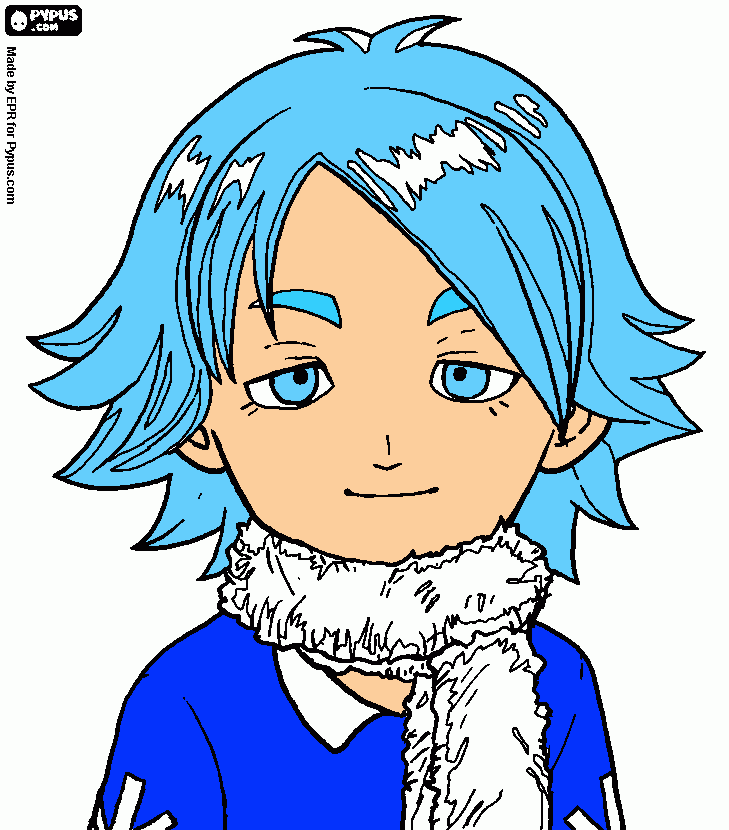 kolorowanka Shawn Frost,Shiro Fubuki