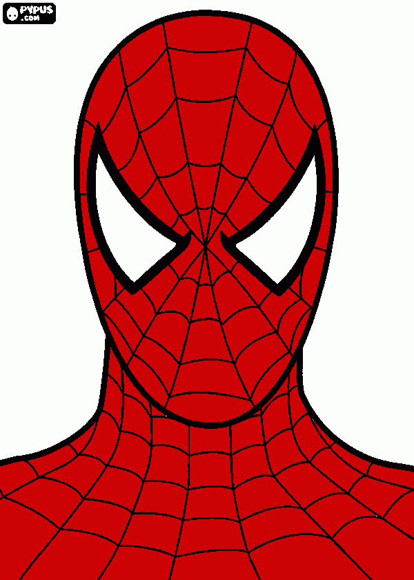 kolorowanka SPIDERMAN