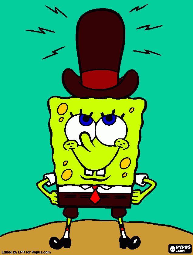kolorowanka spongebob :)