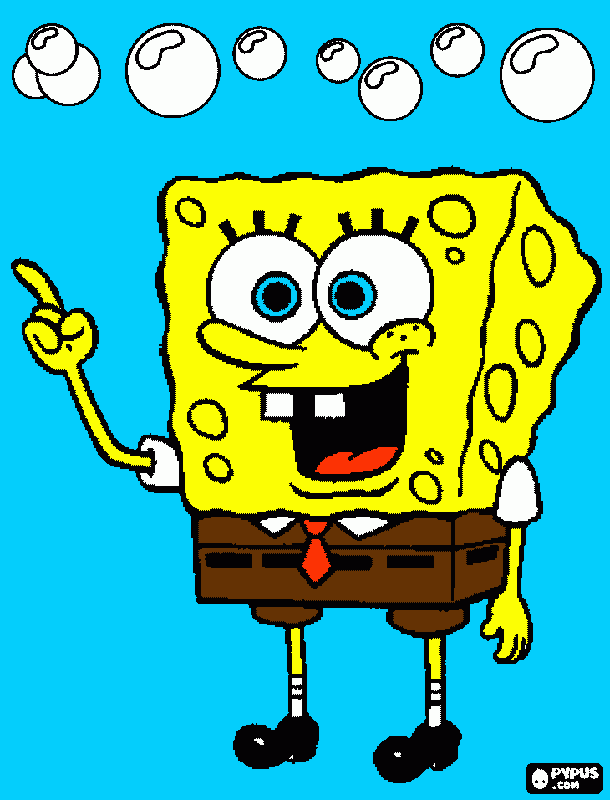 kolorowanka Spongebob 2 kolorowanka
