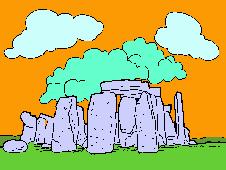 kolorowanka Stonehenge