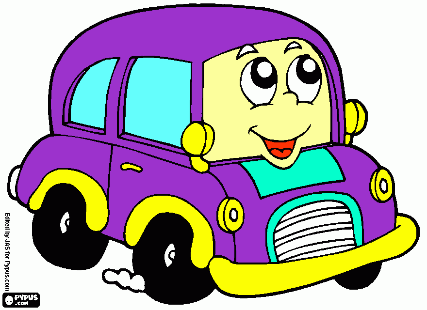 kolorowanka Taty auto