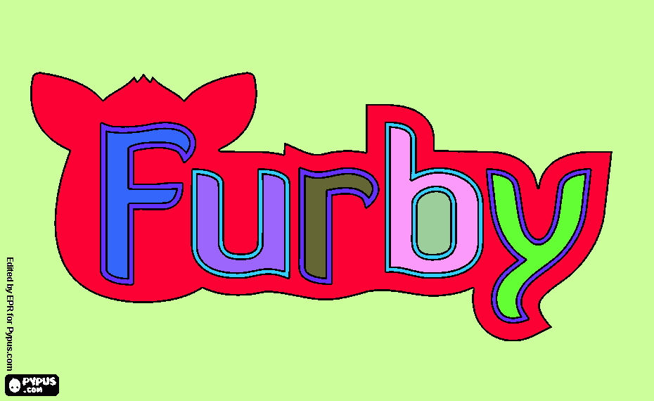 kolorowanka To FURBY