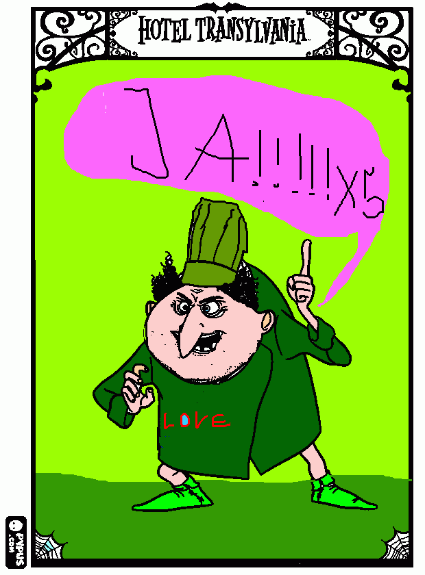 kolorowanka TO JE DUPA