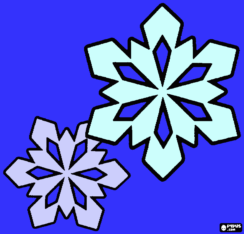 kolorowanka to śnieżki