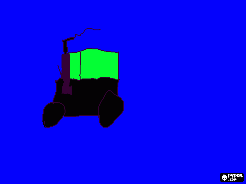 kolorowanka traktor-