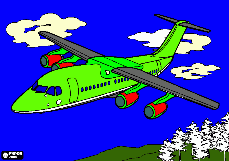 kolorowanka transavia
