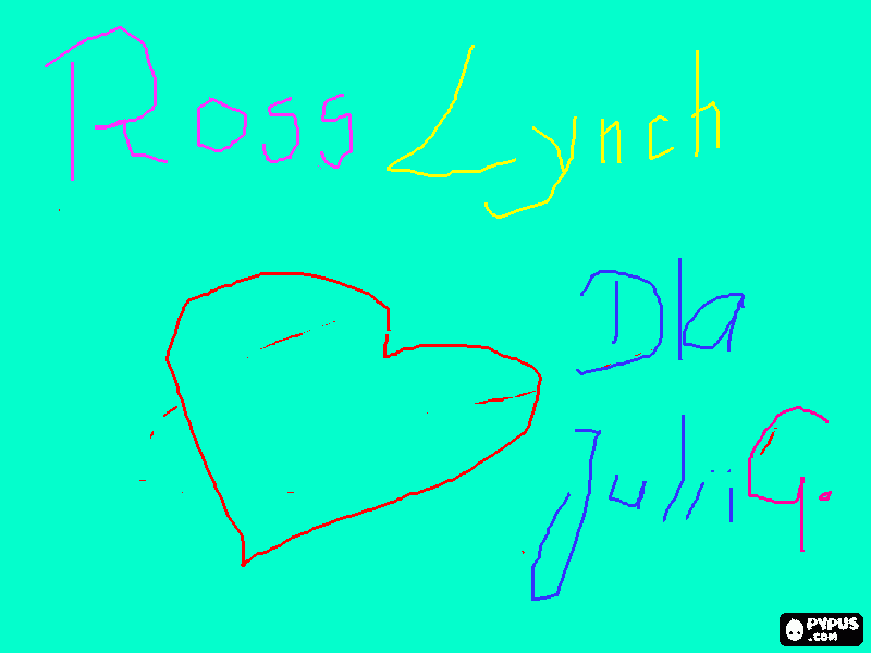 kolorowanka Twój Ross Lynch