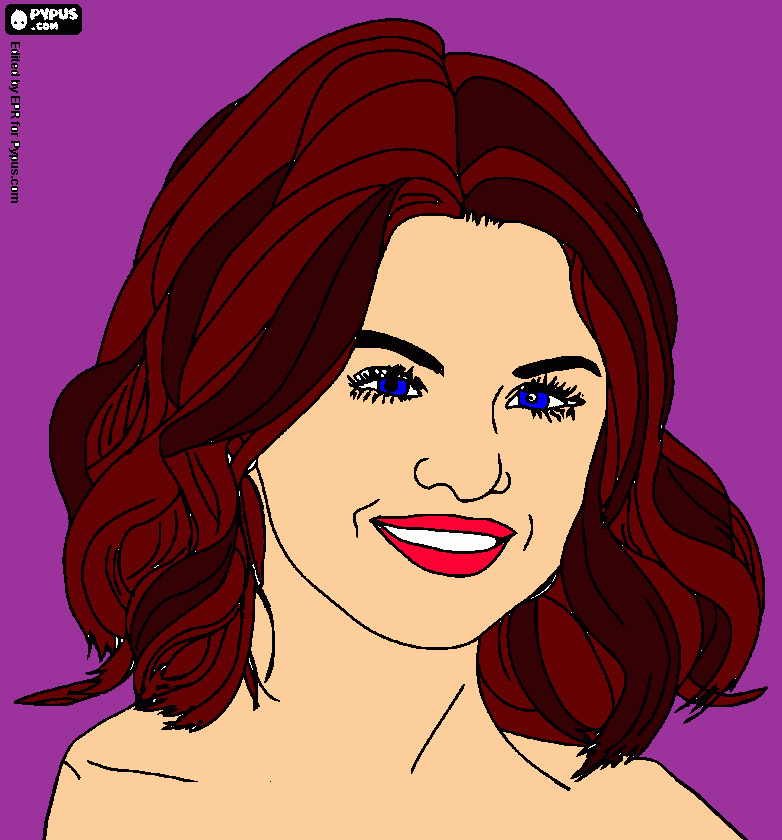 kolorowanka violett