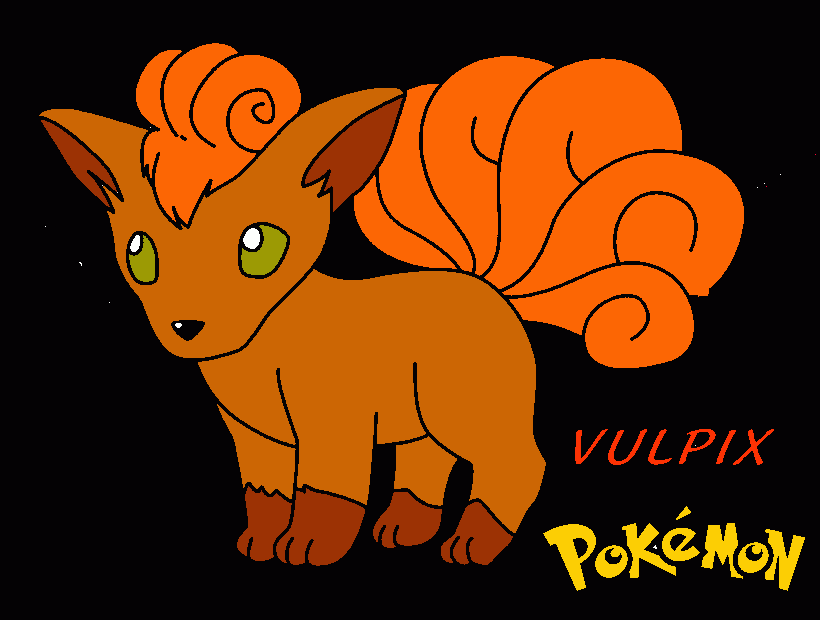 kolorowanka Vulpix