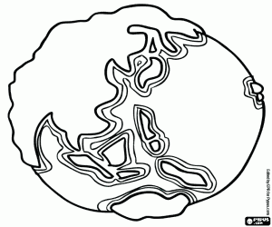 kolorowanka Asia w naszej planety