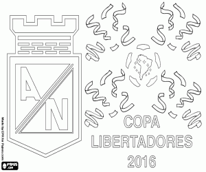 kolorowanka Atlético Nacional, Libertadores 2016