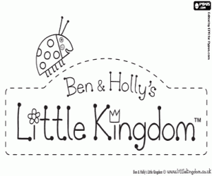 kolorowanka Ben and Holly’s Little Kingdom logo