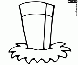 kolorowanka Beton kamień milowy na drodze