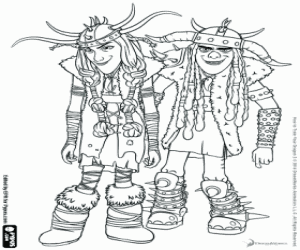 kolorowanka Bliźnięta Mieczyk i Szpadka