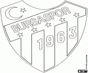 kolorowanka Bursaspor emblemat